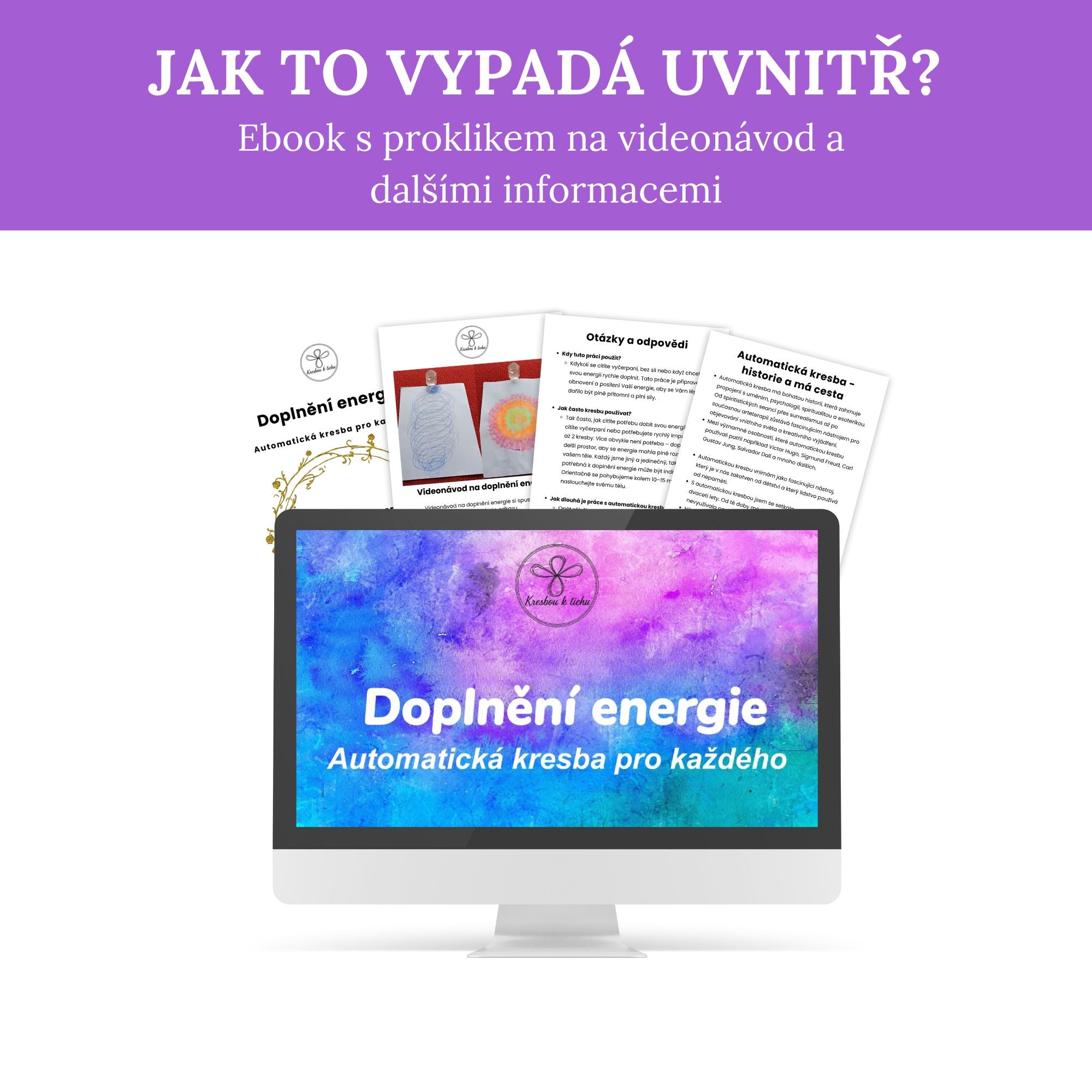 2. Doplnění energie - zvýšení energie pomocí automatické kresby - ebook + videonávod